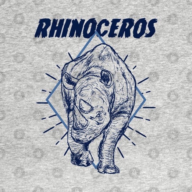 Rhinoceros by randomxawesome